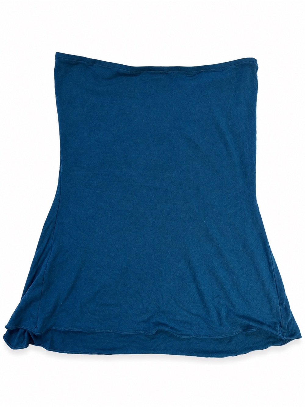 Sky Teal Strapless Camisole with Gold Medallion - Picture 4 of 6